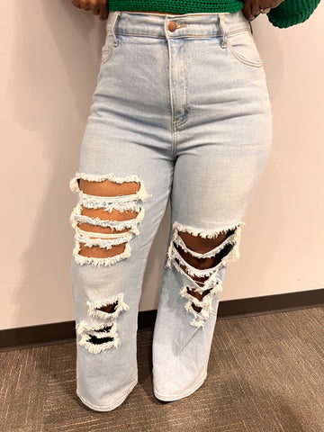 Lizzo Wide Leg Jeans