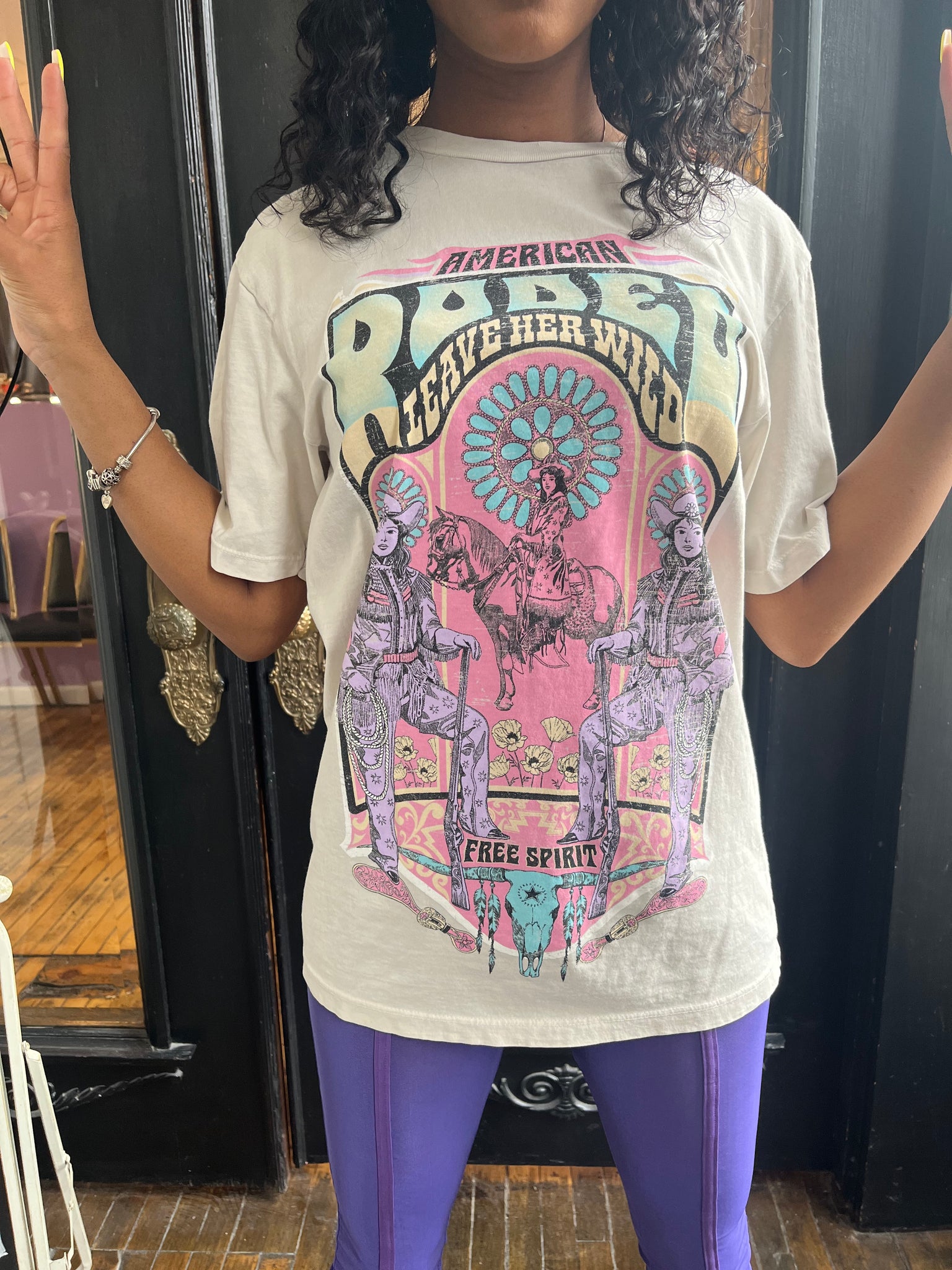 American Rodeo Graphic Top
