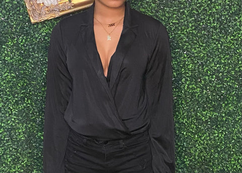 Touch of Class Bodysuit Black