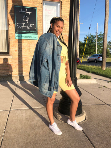 Oversized Denim Jacket (Medium)